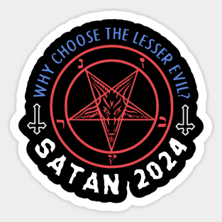 SATAN 2020 (color) Sticker